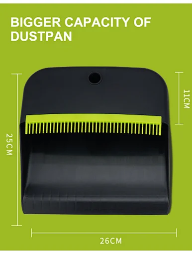 Stand Up Dustpan Set for Home Kitchen