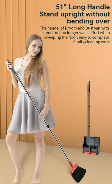 long handle broom and dustpan set