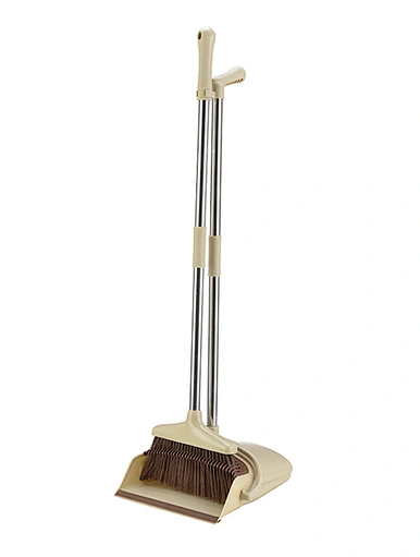 Upright Broom and Dustpan Combo