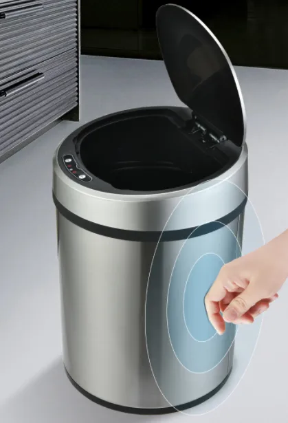Trash Can with Touch-Free & Motion Sensor