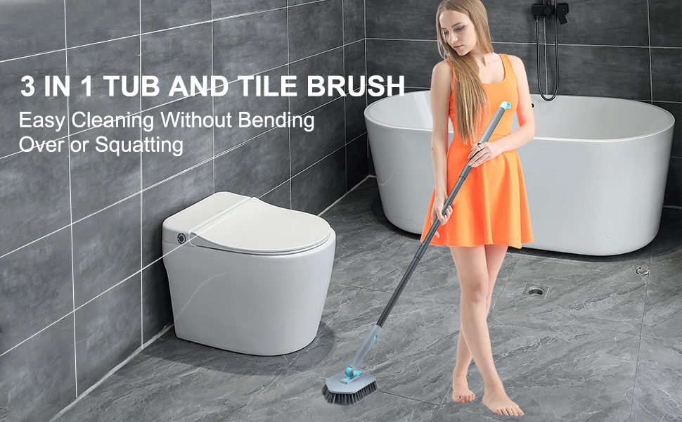 3 in 1 Tub and Tile Brush