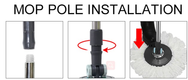 Easy Wring Rinse Clean Mop