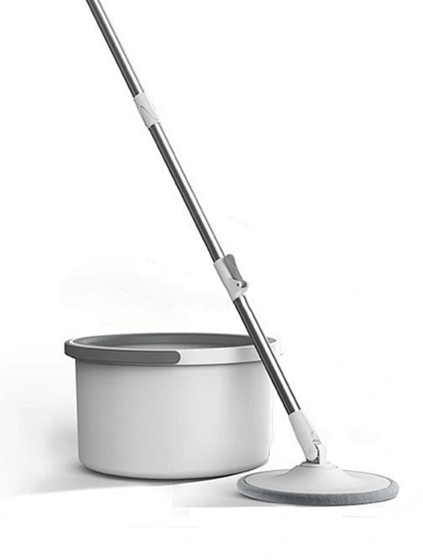 Microfiber Spin Mop and Bucket Set with Internal Water Filtration System