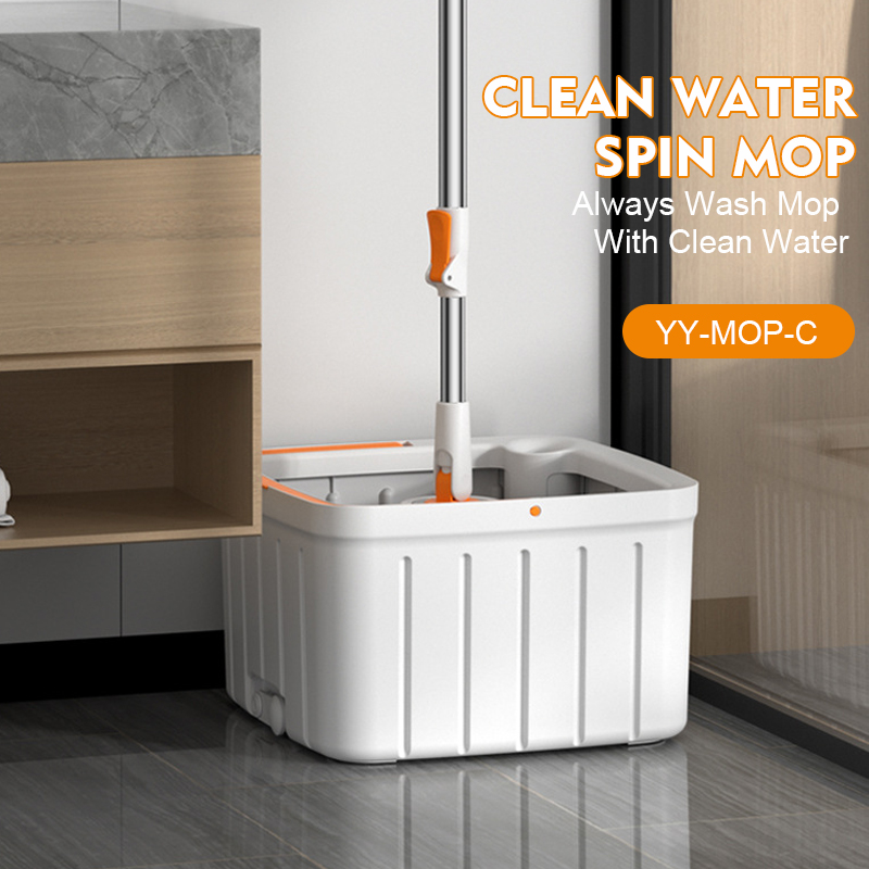 Microfiber Spin Mop and Bucket Set