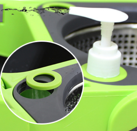 spin mop and bucket set