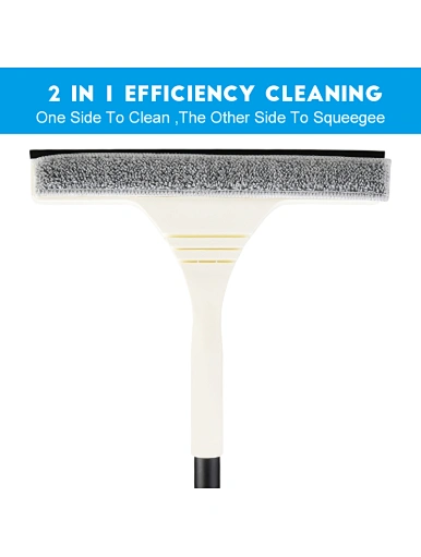 Window Cleaning Squeegee Kit ，2 in 1 Shower Squeegee ，Squeegee for Window Cleaning