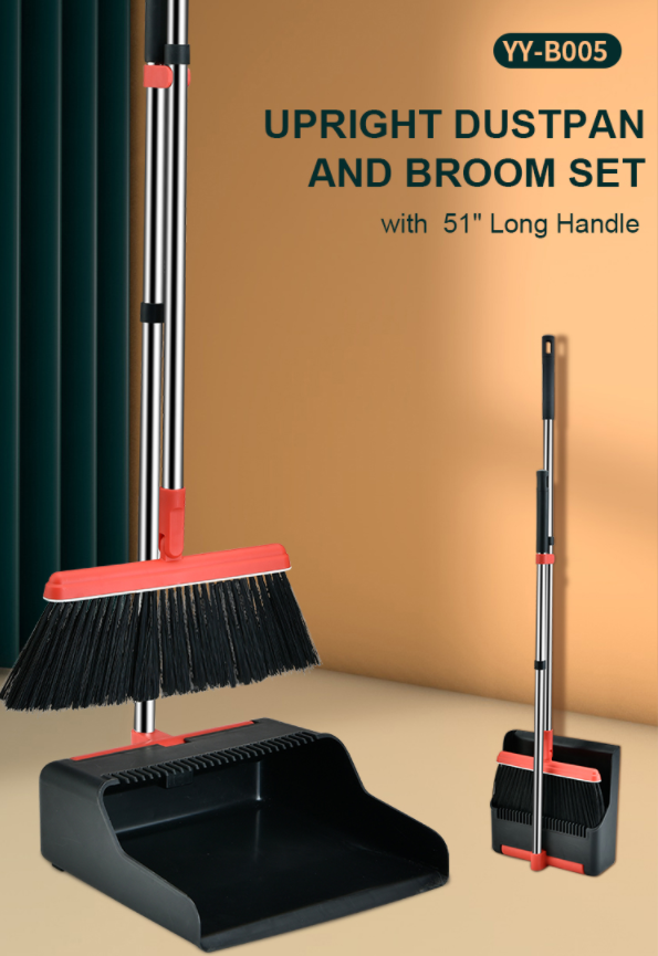 long handle broom and dustpan set