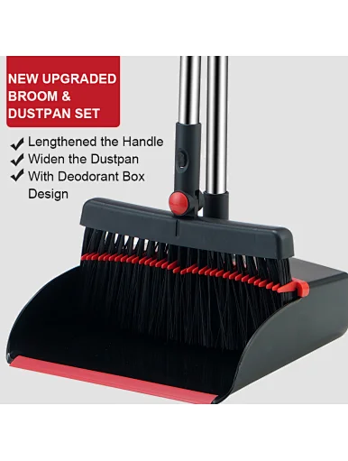 Broom with Dustpan Set