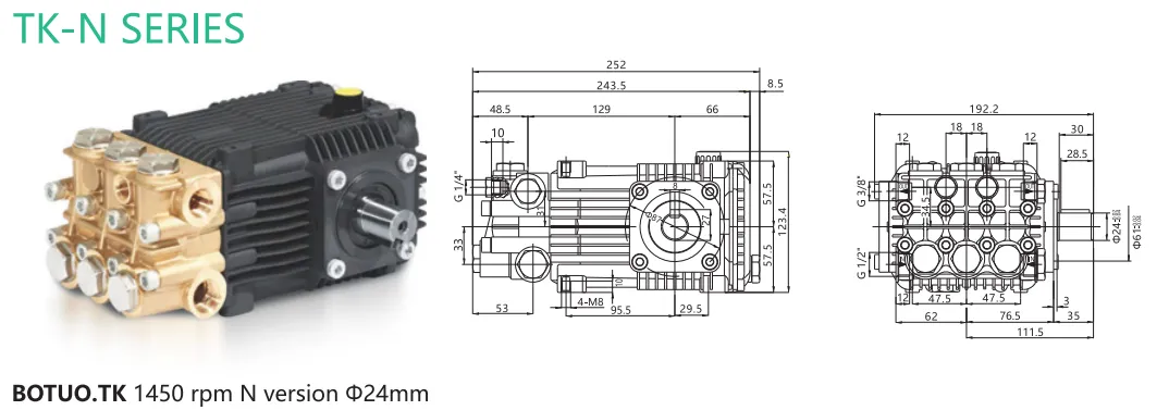 triplex plunger pressure pump