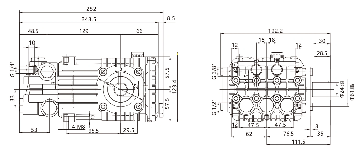 hot water pump pressure washiing