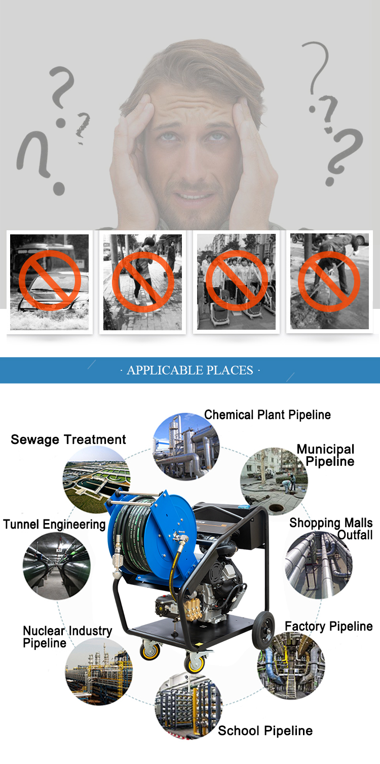 high performance sewer cleaner