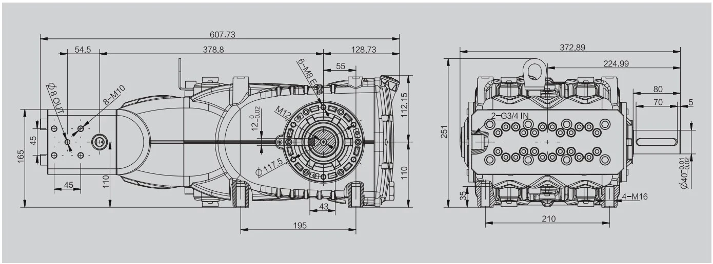 test pump ro unit
