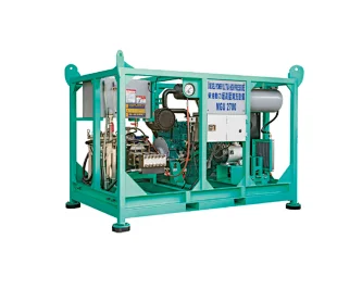 HK-MGU2700( D ) uhp cleaning machine with diesel engine drive