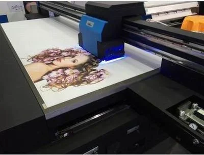 How does the uv printer work?