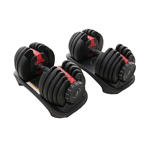 Cast Iron Adjustable Dumbbell Set
