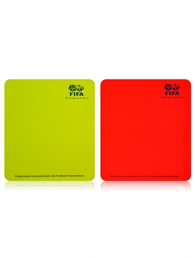 Red Yellow Card Set