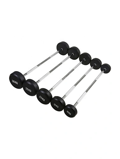 Rubber Fixed Barbell
