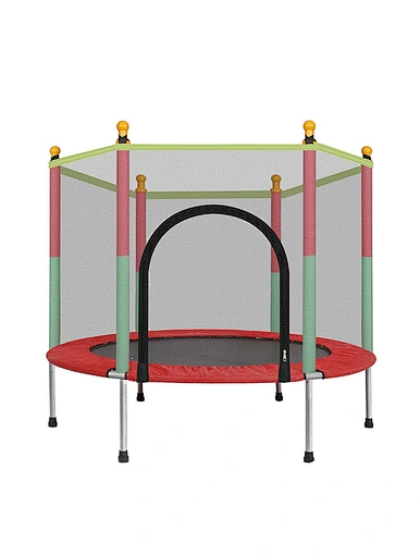 Toddler Trampoline with Enclosure Safety Net