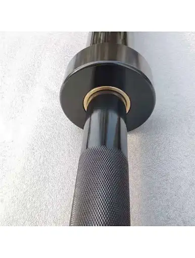 1.8 m Straight Black Bearing Olympic Barbell Bar