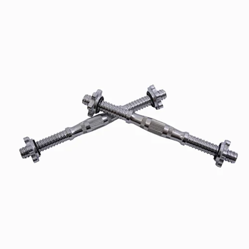 Electroplated Date Pit Dumbbell Bar