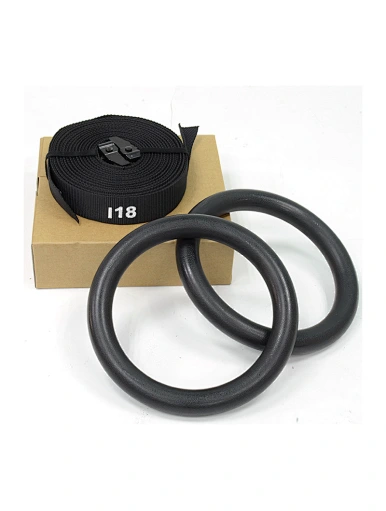 Black ABS Gymnastics Ring Set