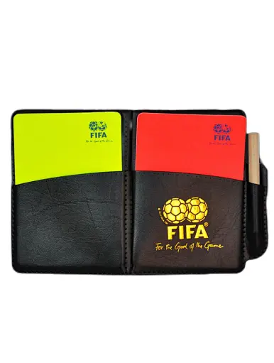 Red Yellow Card Set