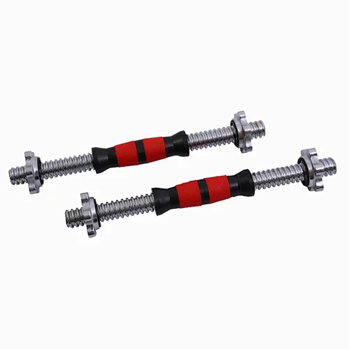 Dumbbell Bar with Color Rubber Handle