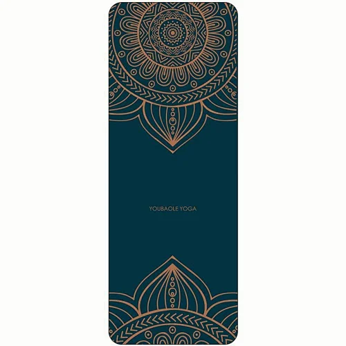 Suede Foldable Rubber Yoga Mat