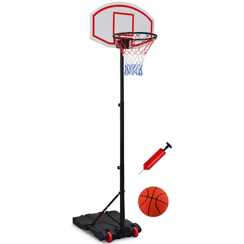 Portable basketball hoop