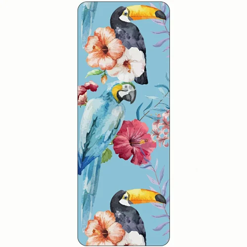 Suede Foldable Rubber Yoga Mat