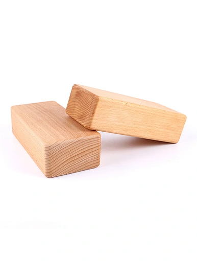 3 inch wooden yoga block