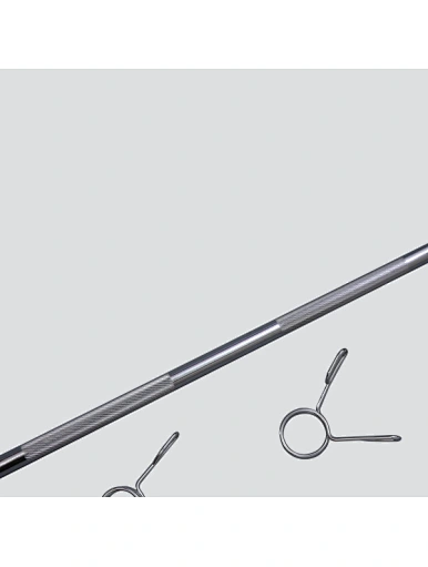 1.5 m Straight Electroplated Bearing Olympic Barbell Bar