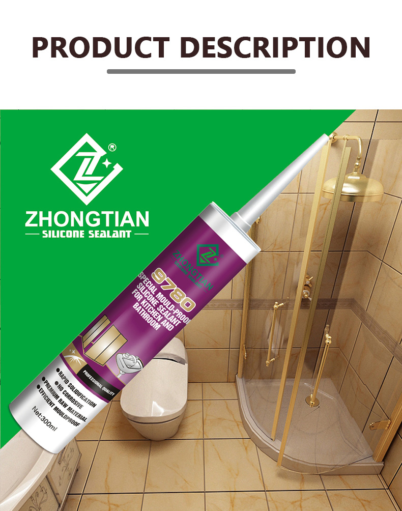 Hot Sale best bath sealant Rtv Adhesive Sealant for showers