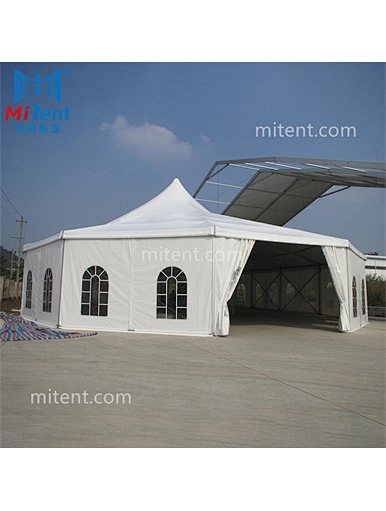 polygon tent, wedding event tent, high peak tent