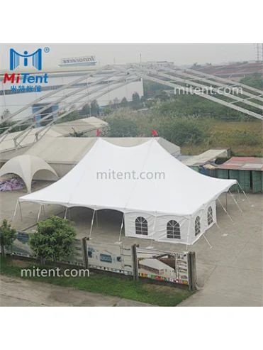 High Peak 12x18m Two Center Pole Wedding Party Tent for Music Event