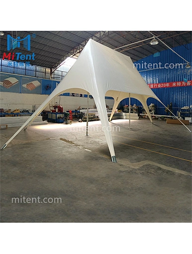star shade tent, display tent, exhibition