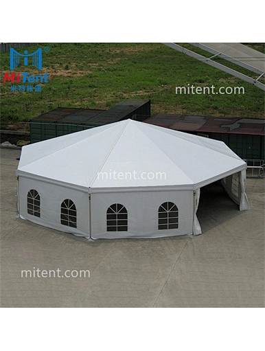 party event tent, octagonal tent, wedding tent