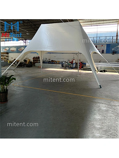 star shade tent, display tent, exhibition