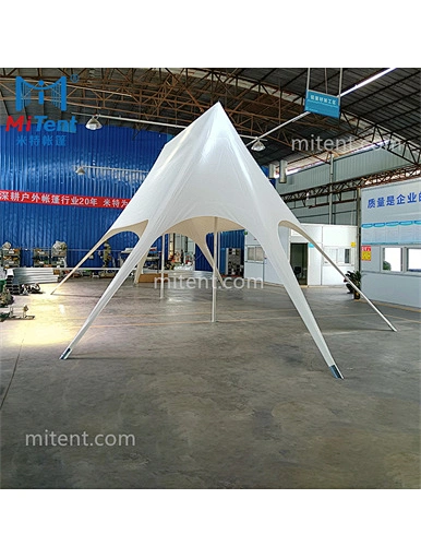 star shade tent, display tent, exhibition