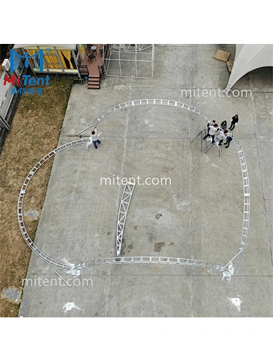arch tent, party tent, event tent, wedding tent