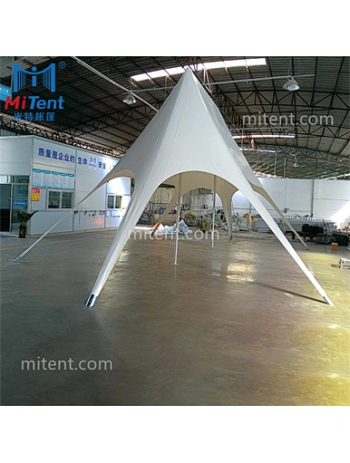 star shade tent, display tent, exhibition