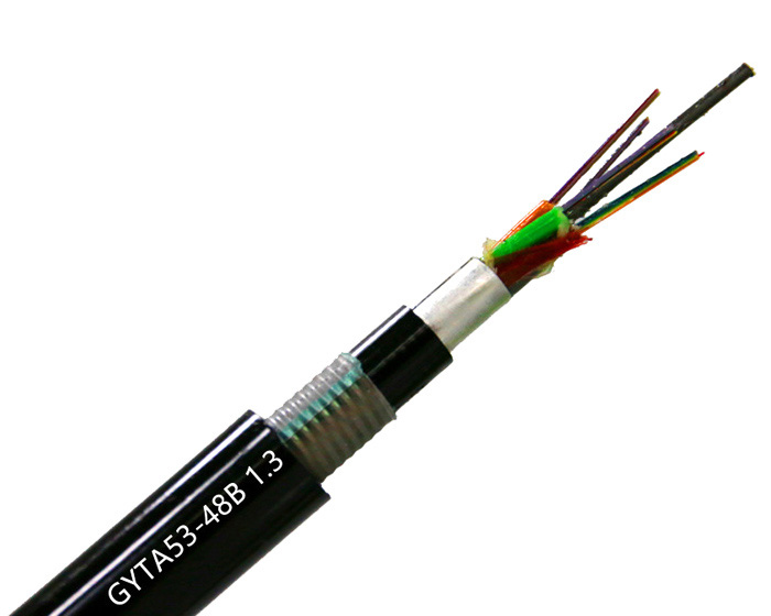 What is the lifespan of fiber optic cable when laid in the ground?