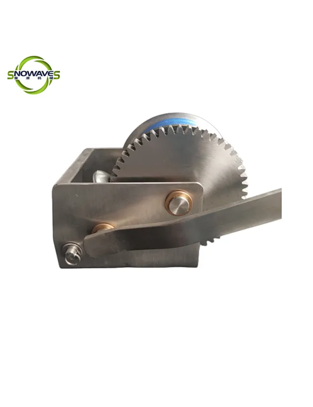 manual boat lift winch