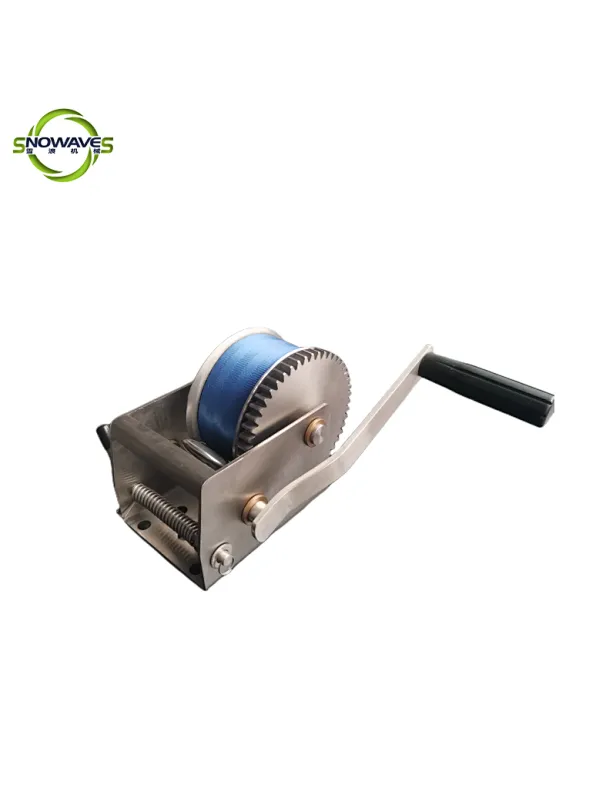 manual anchor winch for boats