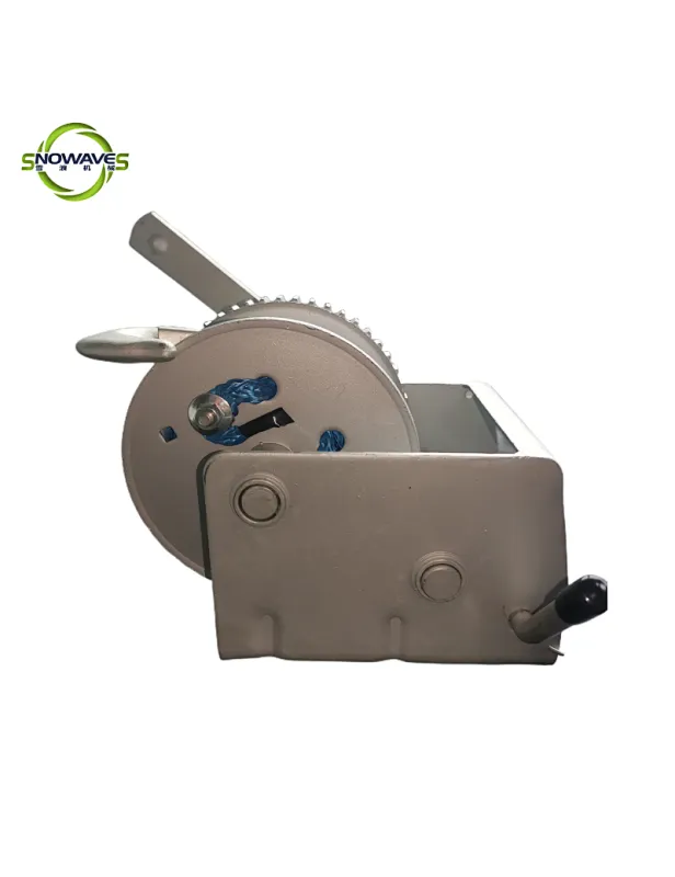 hand winch stacker
