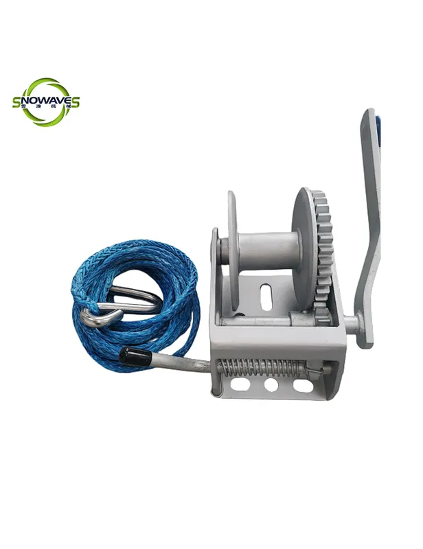 manual rope winch