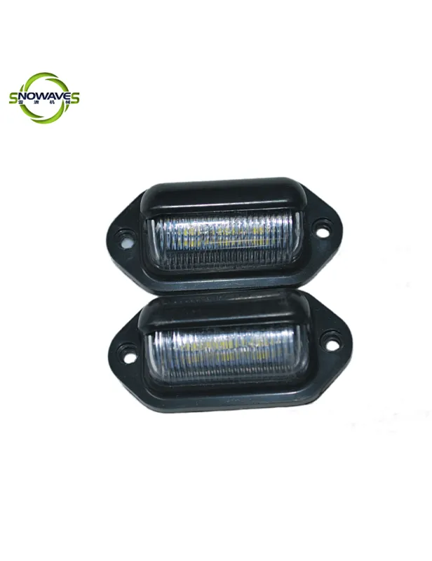 motorcycle license plate brake light
