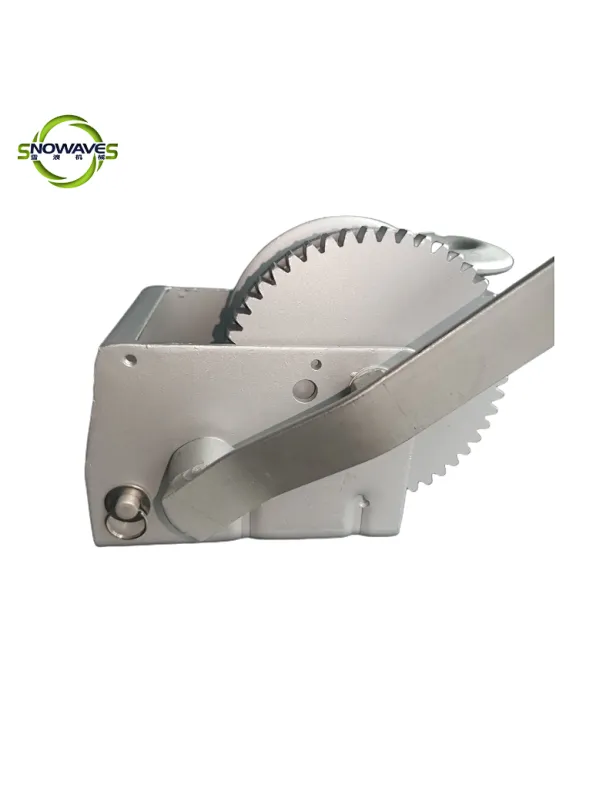 hand winch stacker