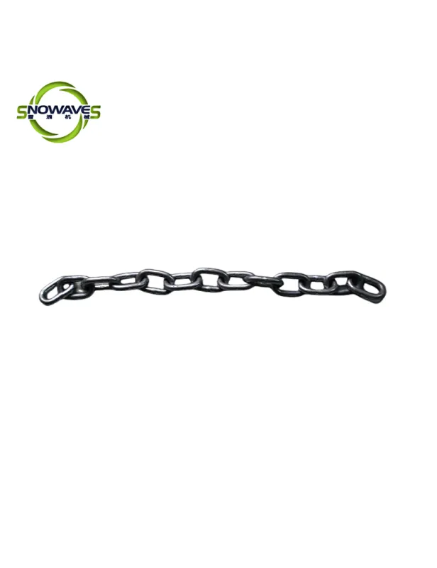 safety chains on a trailer