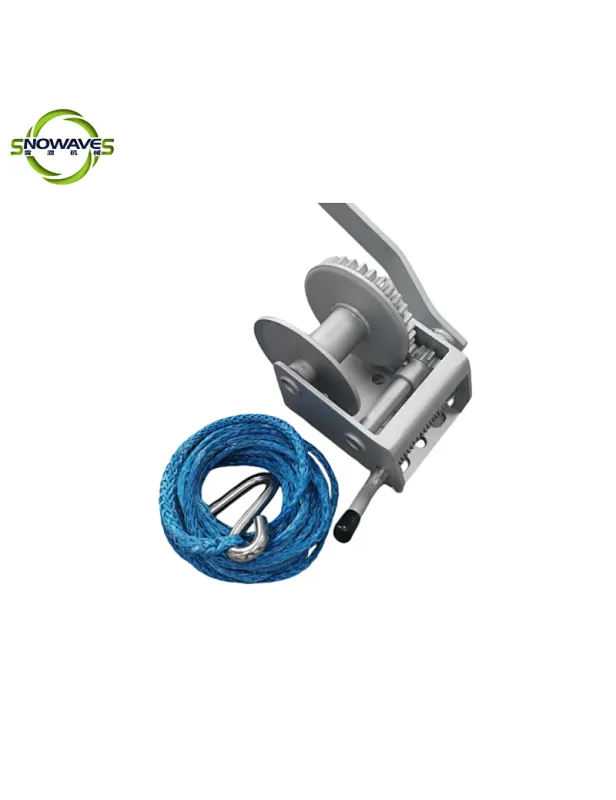 manual rope winch